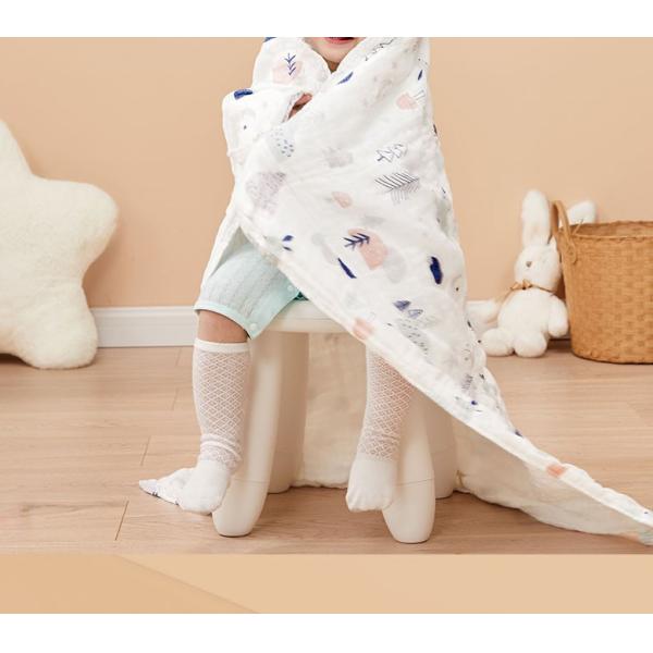 A cópia animal o crepe tecido imprimiu confortável macio de Gauze Fabric 100m/rolo