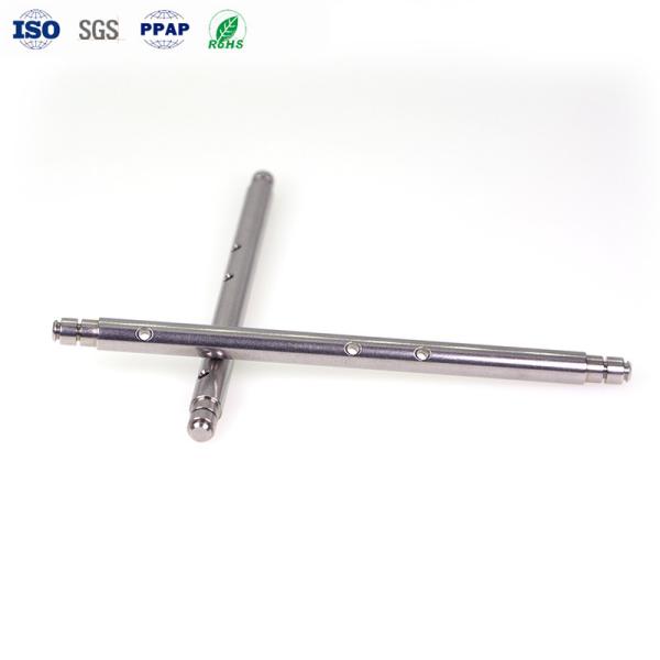 Componentes de mecanizado CNC de eje de límite de acero inoxidable personalizados