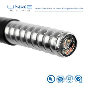 Cable blindado flexível revestido de PVC 600V com baixa tensão isolada XLPE