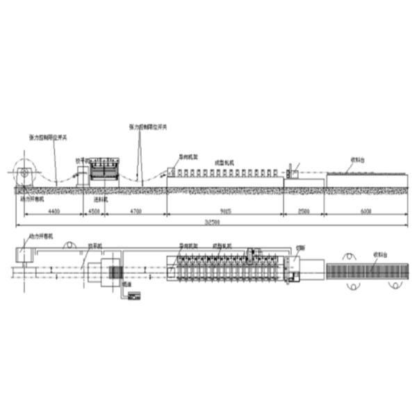 Agricultural Steel Silo Roll Forming Machine , 265KW Sheet Roller Machine 380V