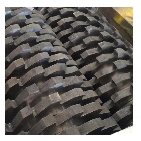 Melhore o seu processo de reciclagem com equipamento de trituração de sucata de metal de duplo eixo de 45kW