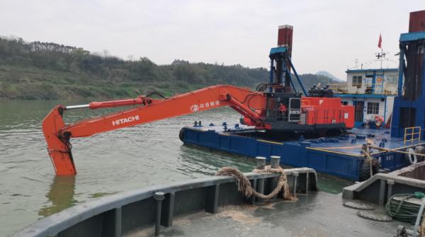 20-47ton 18M 22M Long Boom Arm Wear Resistant For HITACHI Excavator