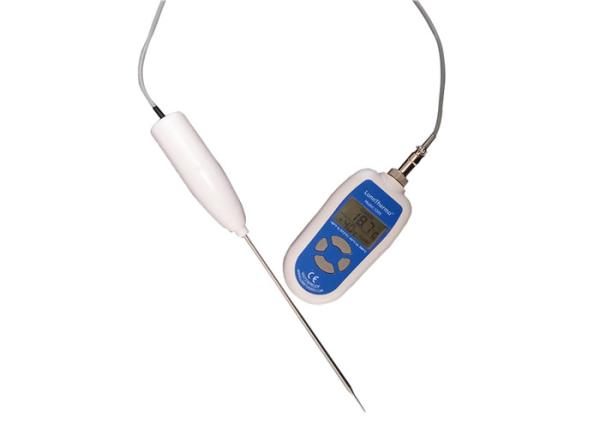 Cooking Laboratory Instant Read Thermometer 1.35m Wire With Niddle Tip Probe