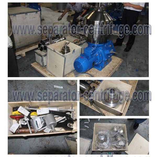 Separador de la leche centrifugadora de la leche desnatada de la pila de disco de la centrifugadora de 3 fases