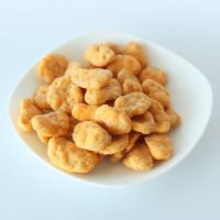 Sabor revestido secado Bean Chips Roasted Crunchy Snack amplio de la BARBACOA