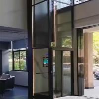 Accionamiento AC Tracción sin engranajes Elevadores residenciales compactos Contemporáneos