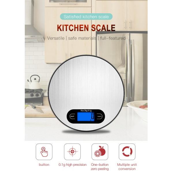 Cheapest Product 5Kg Food Processing Machines Small Kitchen Weighing Scale