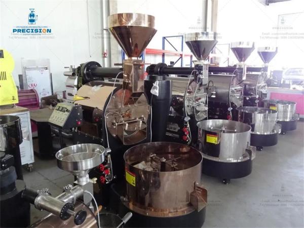 Máquina de torrefação de café com ar quente de aço inoxidável