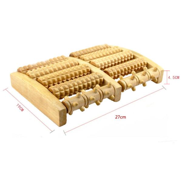 Foot Massager Care Tool Wooden Roller for Foot Care and Reflexology Depend on Type