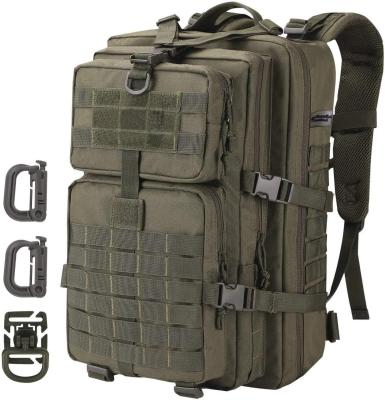 Montanismo Caminhadas Saco tático Ginásio Desporto Interior Zipper Bolso 600D Poliéster Armazenamento de Viagem Mochila tática