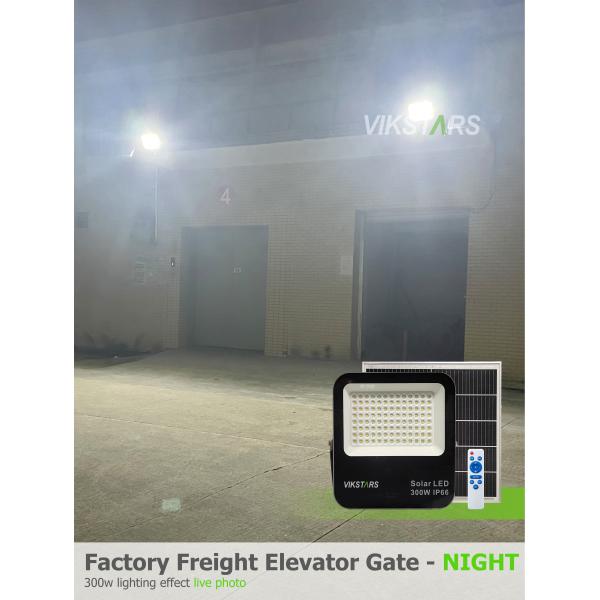 Battery Replaceblae 60w 100w 200W 300w Solar Flood Lights With Glass Cover