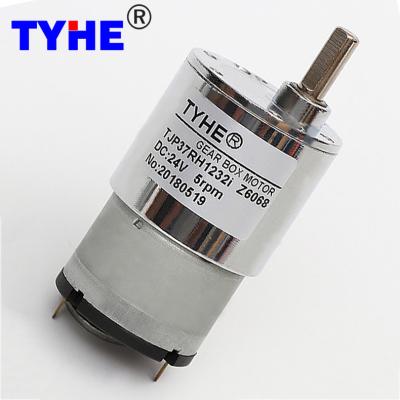 Low price 37mm gearbox 12 volt 24 volt 5v 12v 24v high torque low rpm 3nm 1 watt 2w 3w 5kg 2nm dc gear motor