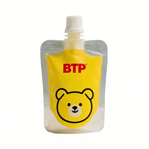 Custom Digital-Printed Animal Food Pouches Food-Grade Screw Cap Clear Window for Content Display