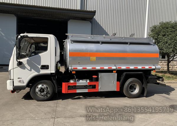Caminhão do distribuidor do combustível do veículo com rodas 5m3 de FOTON AUMARK-S33 4X2 6