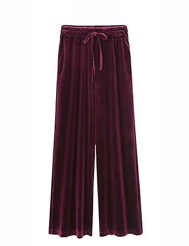 new design elephant pants trousers,woman hot sale velvet pants with elastic
