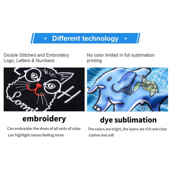 Polyester Printing Sublimated Football Jerseys Washable Practical