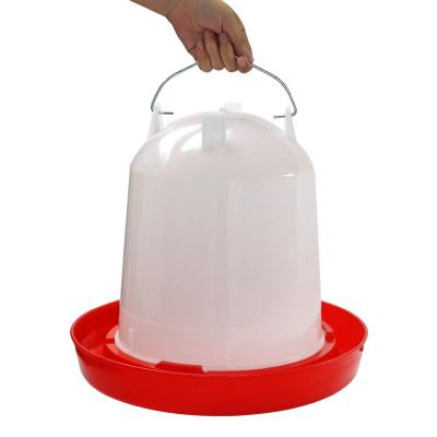 Bebedor plástico do alimentador das aves domésticas da cubeta 8L 10L 15L