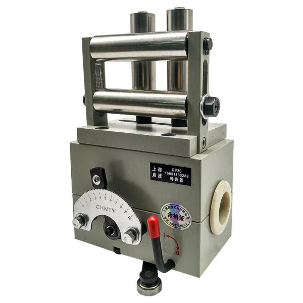 Flat Material Rolling Ring Unit Drives With Four Roller Wire Guide Cast Iron Material