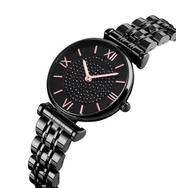 quartz watches for ladies 1533 Luxury Best Selling Quartz Watch Woman Rose Gold Beautiful