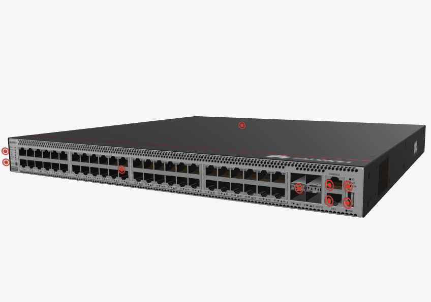 HUAWEI CloudEngine S5736-S24UM4XC Switch with 480 Mpps Forwarding Performance 880 Gbit/s Switching Capacity and 24 Multi-GE Ports
