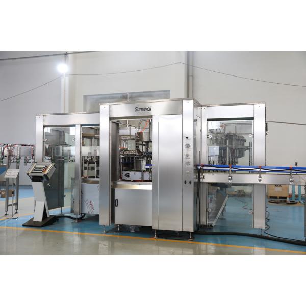 машина завалки соды бутылки сока CSD бутылки ЛЮБИМЦА 4.2kw 8000BPH