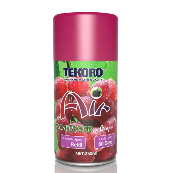 Tekoro Natural Fragrance Air Freshener Home Aerosol Spray with CE, RoHS, SGS, GMP Certification in 250ml or 300ml Capacity
