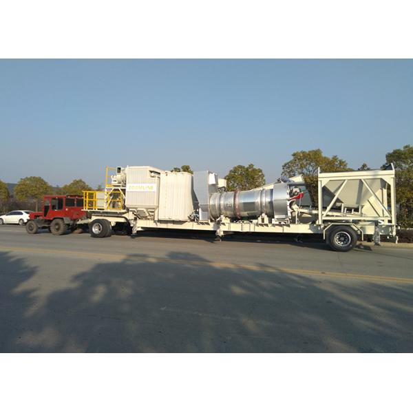 Large Capacity Mobile Hot Mix Plant One Trailer Mounted CE ISO Approved
