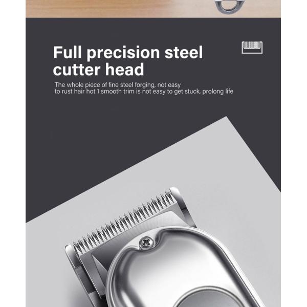 Low Noise Dog Grooming Kit Pet Clippers Cordless Electric Quiet Hair Trimmers Set