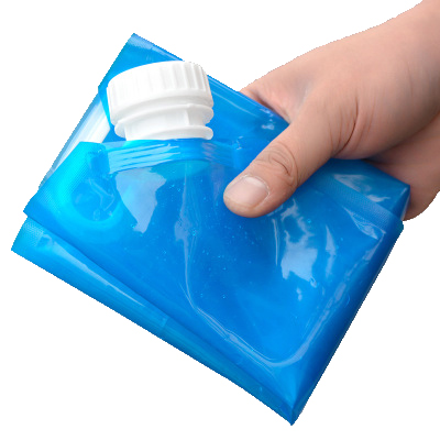 Мешок Flodable 2.8oz 5L голубой жидкостный с пользой питьевой воды Spout