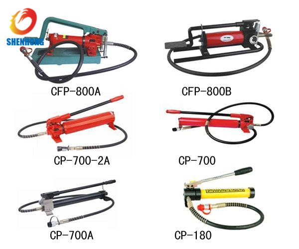 Manual Pump CP-700 Max Pressure 70Mpa 0.94L Oil Volume 1.5m Hose
