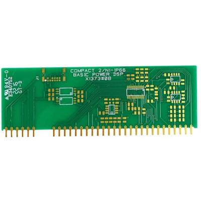 Placa de circuito FR4 impresso rígida 2 camadas de Soldmask verde & tela de seda branca