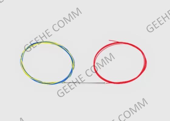 2×2 PM Coupler 1550nm 50/50 Ratio Double Cladding Fiber Fused Coupler
