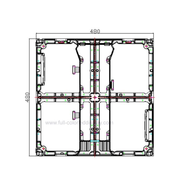 Экран панели стены дисплея СИД П1.875 ХД крытый видео-
