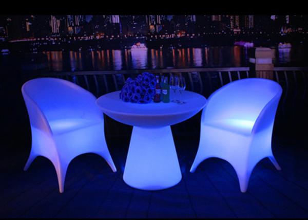 Long Lifespan LED Light Furniture 16 Colors Option for Outdoor Decoration