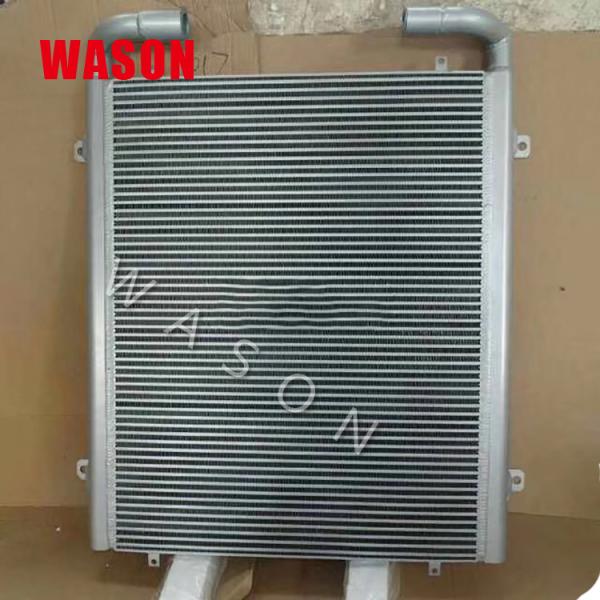Kobelco YN05P00035S001 Excavator Machine Parts Water Radiator Black Yellow Silvery