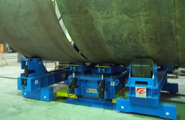 Soldadura hidráulica que gira Rolls cabido acima do rotador com a alta velocidade