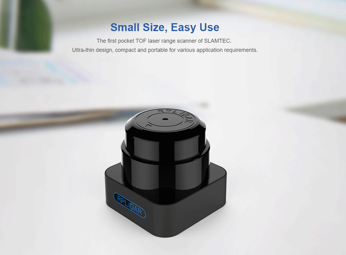 SLAMTEC RPLIDAR S1 TOF 360 Degree 40 Meters Lidar Sensor Scanner For Obstacle Avoidance And Navigation Of A G V UAV