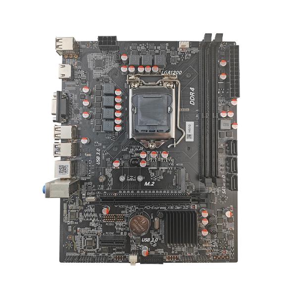 PCWINMAX H510 Chipset LGA1200  VGA+HD Output Micro ATX Mainboard Support Core 10th & 11th Gen Dual DDR4 Memory Channel