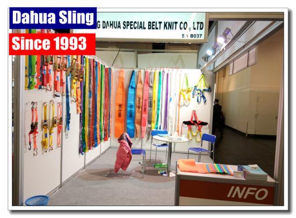 Lightweight Red Lashing Webbing Straps With Hooks 300 Foot Per Roll