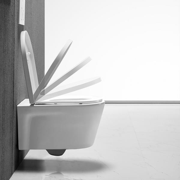 Стена водяного знака повиснула Bathroom изделий портативного туалета туалета 530x364x345mm санитарный