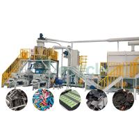 Máquina de reciclagem de capacidade de 200-300 kg/h para 2025 EV Bateria de automóvel Bateria de lítio Separado