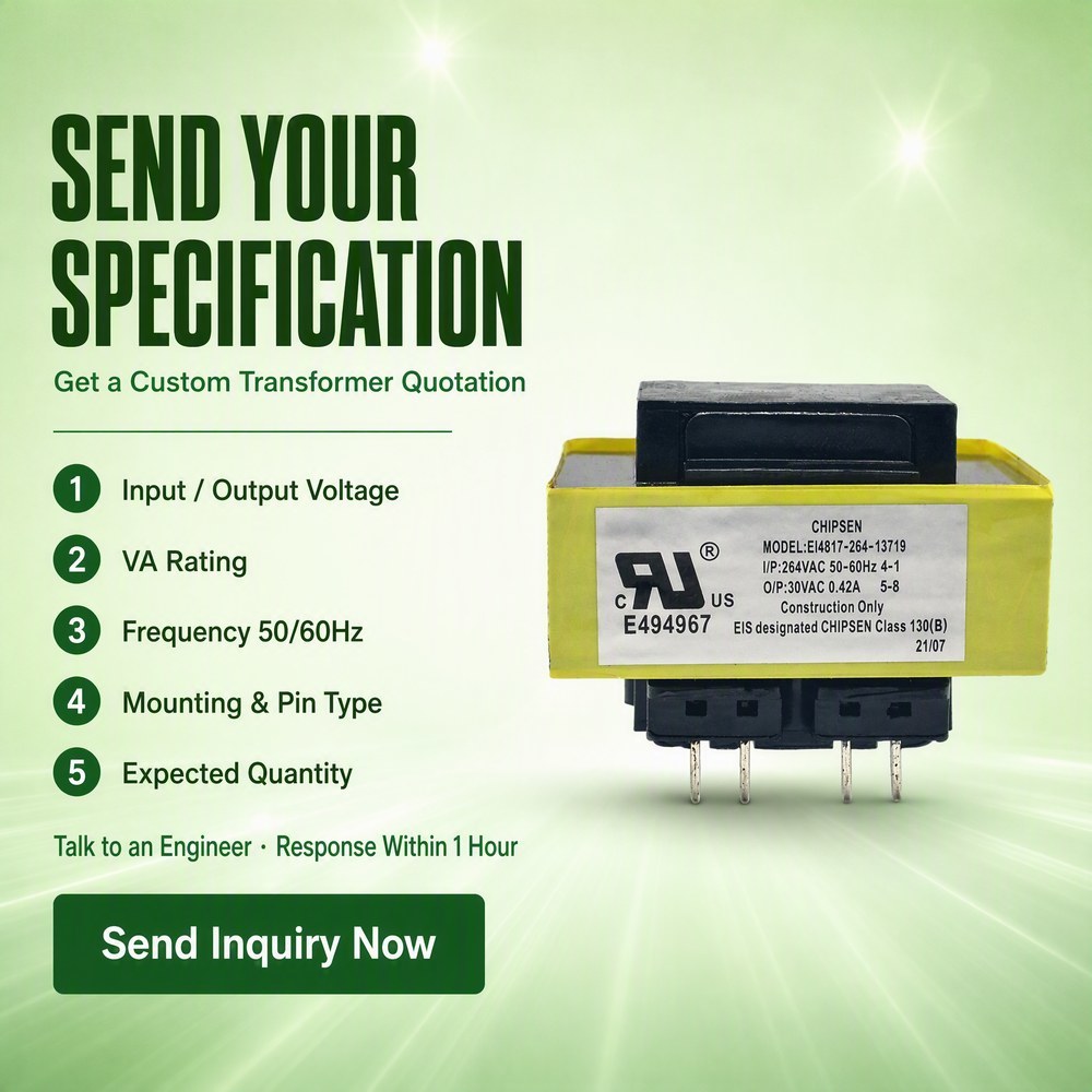Reliable EI48 Encapsulated Transformer for Industrial Control Power Modules