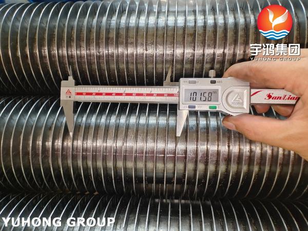 Alloy Steel Seamless ASME SA335 P22 HFW Fin Tube With 11-13 CR Fin Strip
