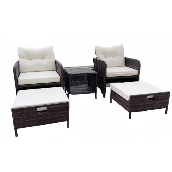 Garden Rattan Outdoor L Shaped Sofa Customized Sizes Patio Furniture Sets Garden Rattan Outdoor L Sofa
