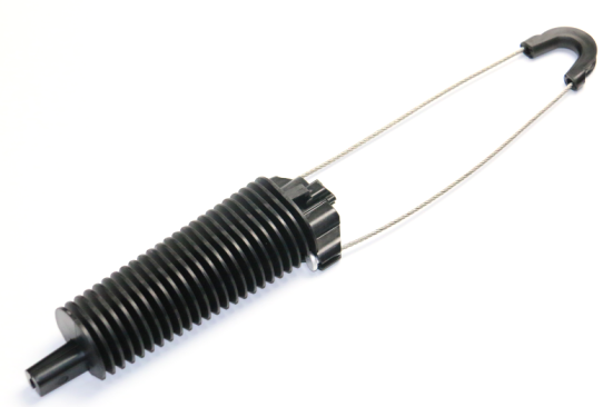 12 сеть ядра 8-10mm ADSS FTTH ядра 24 ставя струбцину на якорь