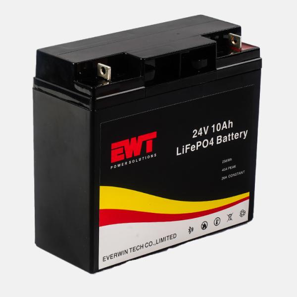 Bateria de lítio LiFePO4 25,6V IFR26650 25,6V 10Ah Bateria de lítio ferro fosfato