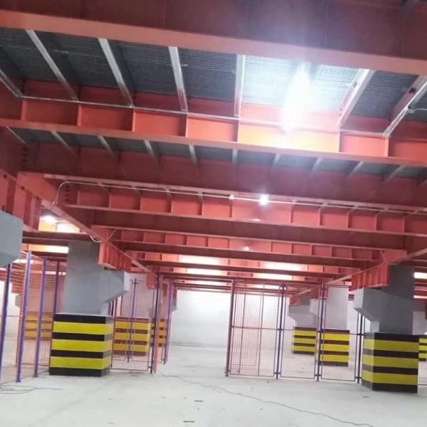 Customized Heavy Duty Steel Attic Steel Platform With Multi Lever Layer  Warehouse Storage Racks