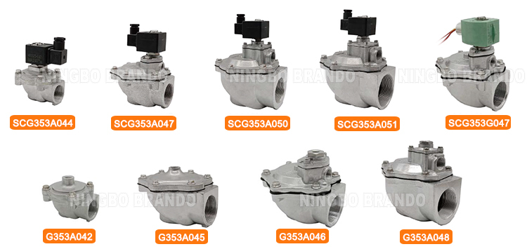 G353A048 Air Controlled Pulse Valve 2 Inch Diaphragm Dust control Valve