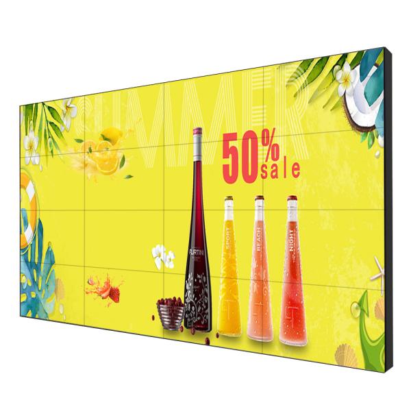 wall mount lcd video wall 43 46 55 65 Inch LCD HD 0.88/1.7/1.8/3.5mm