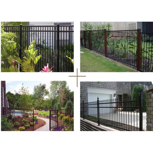 Outdoor Decoration Automatic Driveway Gates For Garden / Residential , Eco Friendly